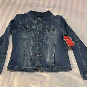 Wrangler Stylish Blue Denim Jacket